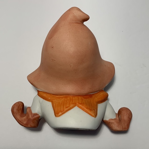 VTG Homco Pixie Elves Whimsical Bisque Figurines Colorful Set Of 3 Pixie Elves - Picture 11 of 16